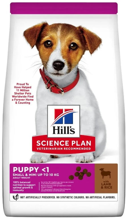 HILL's Canine PUPPY Small & Miniature cu Miel si Orez 6kg