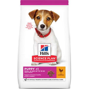 HILL's Canine PUPPY Small & Miniature cu Pui 1,5kg