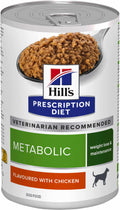 HILL's PD CANINE METABOLIC Conservă pt.slăbire şi întreţinerea greutăţii 370 g