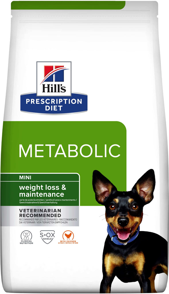 HILL's PD CANINE METABOLIC MINI Hrana pt.slabire si intretinerea greutatii 