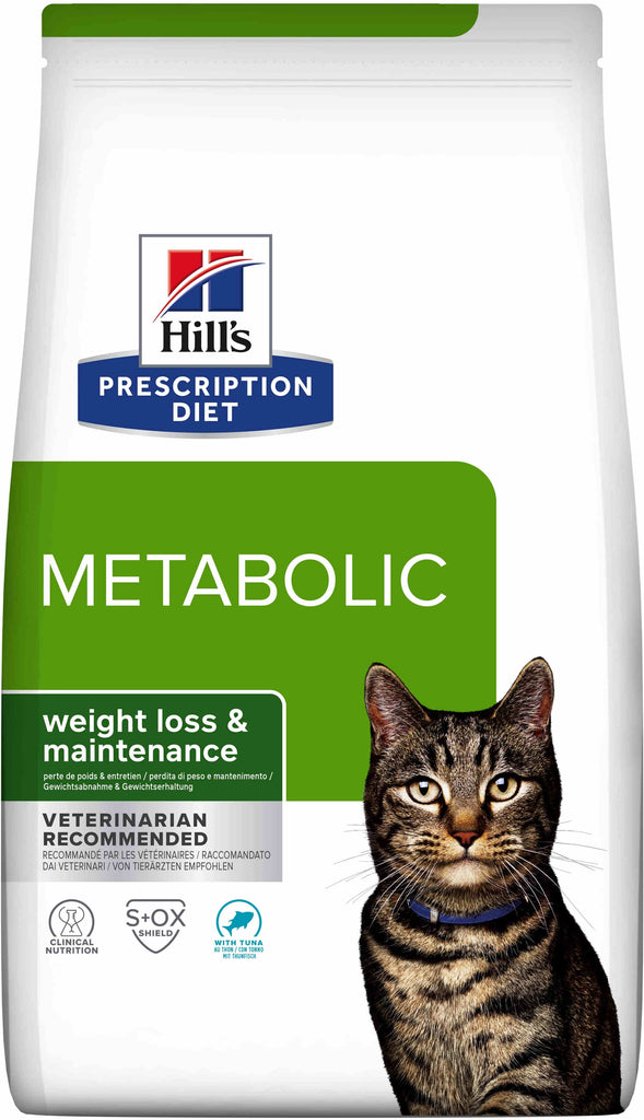 HILL'S PD FELINE METABOLIC Hrana pentru slabire si intretinere, cu Ton 