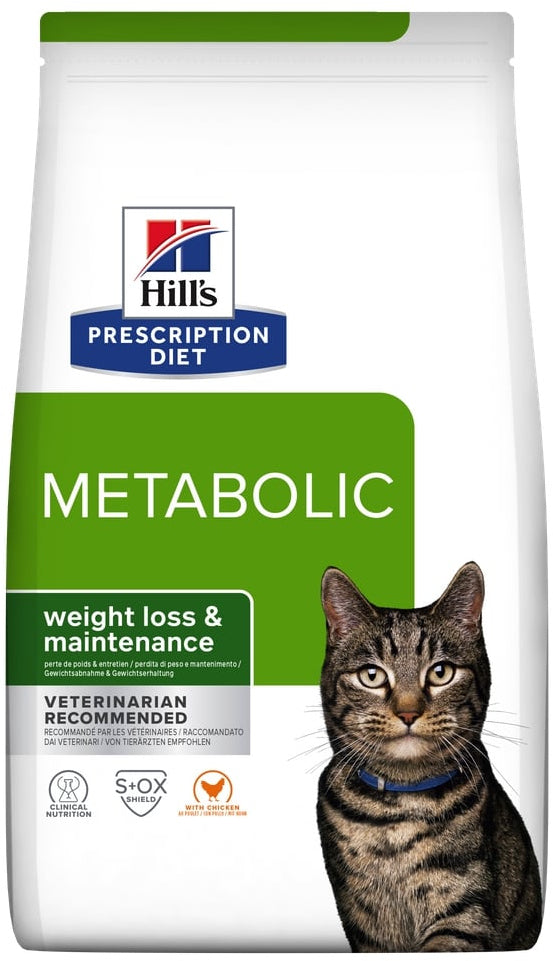 HILL's PD FELINE METABOLIC Hrana uscata pt.slabire si intretinerea greutatii