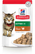 HILL's Plic hrană umedă KITTEN pentru pisicuţe, Curcan 85g