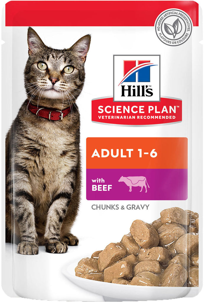 HILL's Plic hrana umeda pentru pisici Adulte, cu Vita 85g