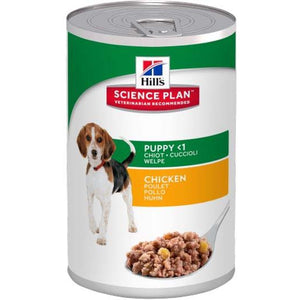 HILL's SP Conserva PUPPY hrana umeda pentru catelusi, Carne Pui 370g