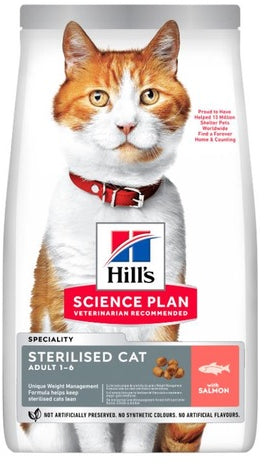 HILL's SP Feline Adult Sterilised Somon 1,5kg