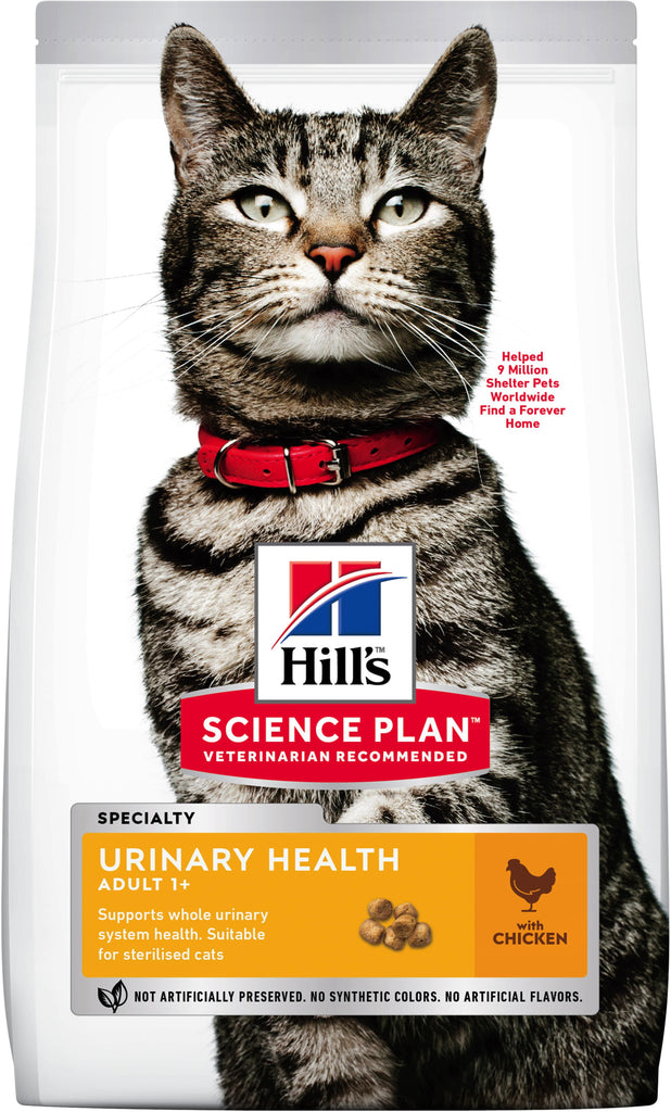 HILL's SP Feline Adult Urinary, cu Pui 1,5kg