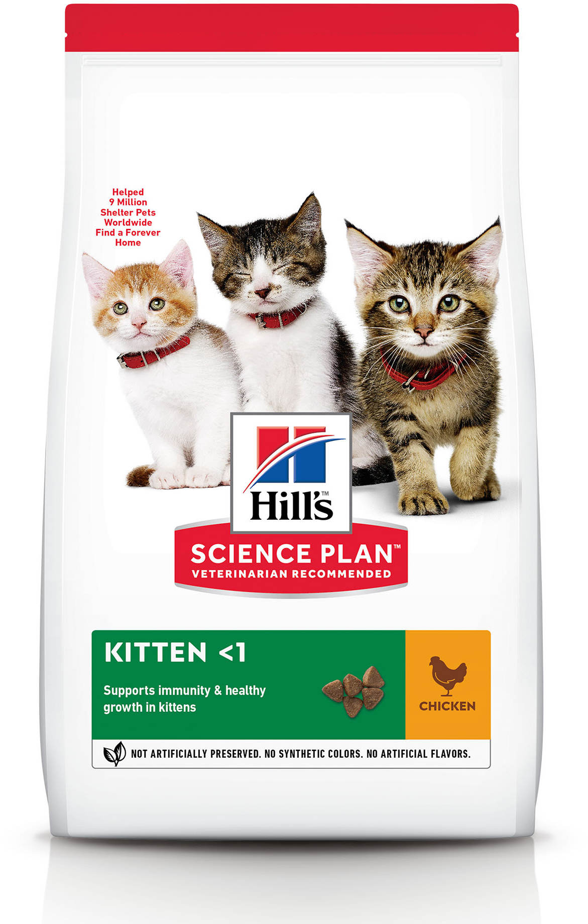HILL's SP Feline Kitten, cu Pui 1,5kg