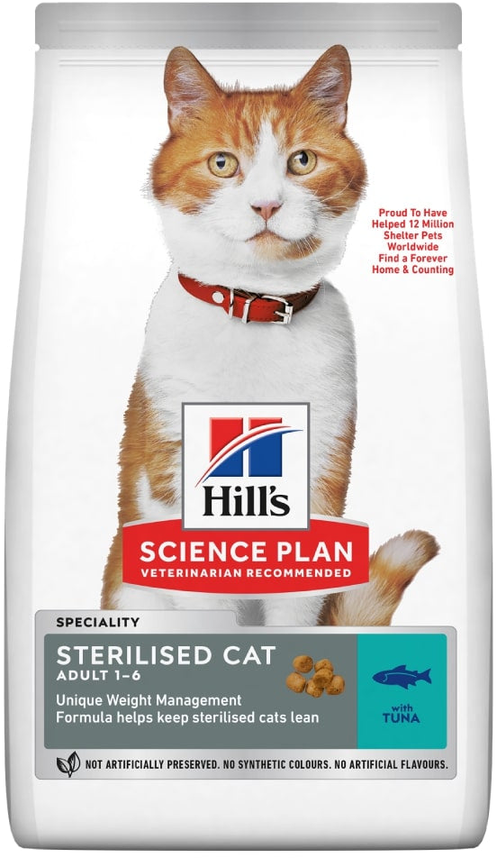 HILL's SP Feline Young Sterile, cu Ton 