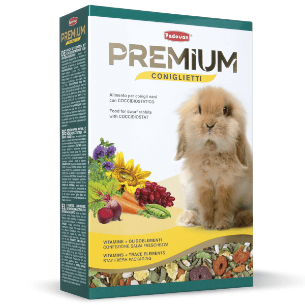 Hrana pentru iepuri Padovan Premium Coniglietti 500g - Animax