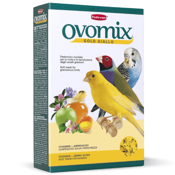 Hrana pentru pasari Padovan Ovomix Gold Giallo 300g - Animax