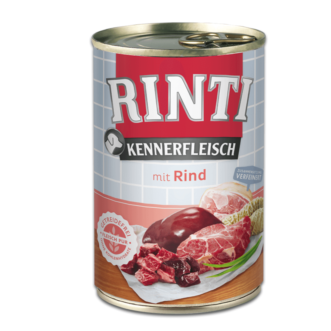 Hrana umeda pentru caini Rinti Adult cu vita 400g - Animax