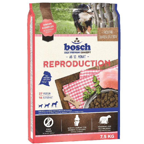 Hrana uscata pentru caini Bosch Reproduction 7.5 kg - Animax