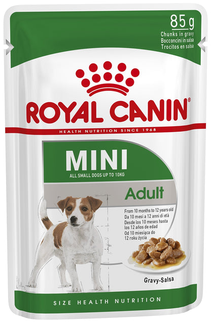 ROYAL CANIN Plic hrană umedă pentru câini Mini Adult