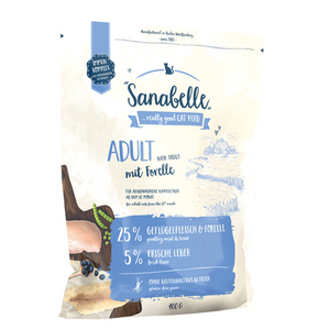 Hrana uscata pentru pisici Sanabelle Adult cu pastrav 400g - Animax