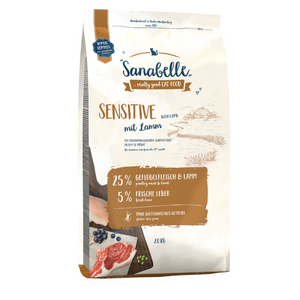 Hrana uscata pentru pisici Sanabelle Sensitive cu miel 2 kg - Animax