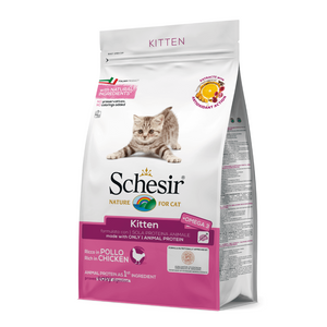 Hrana uscata pentru pisici Schesir Kitten Pui 400g - Animax