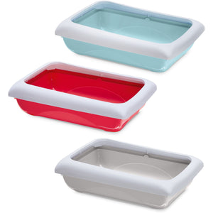 IMAC Litiera pentru pisici DODO, cu margini 45,5x31x12,8cm, diverse culori