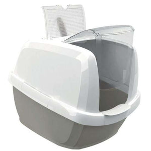 IMAC Litiera pentru pisici MADDY inchisa 65x47,5x47,5cm, Gri