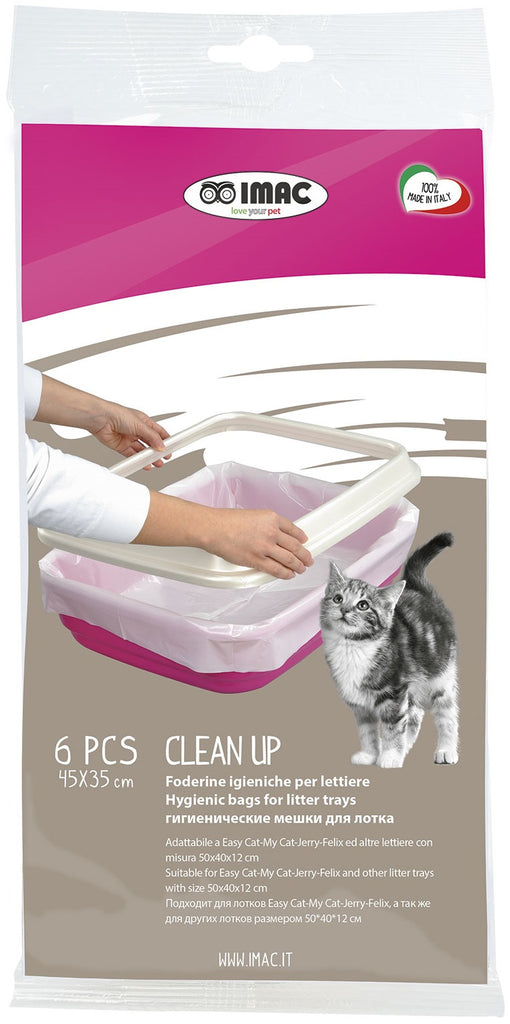 IMAC Saci igienici CLEAN UP, pentru litieră de 50x40x12cm, 6 bucăţi - Maxi-Pet.ro