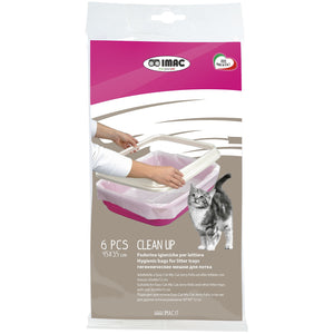 IMAC Saci igienici CLEAN UP, pentru litiera de 50x40x12cm, 6 bucati
