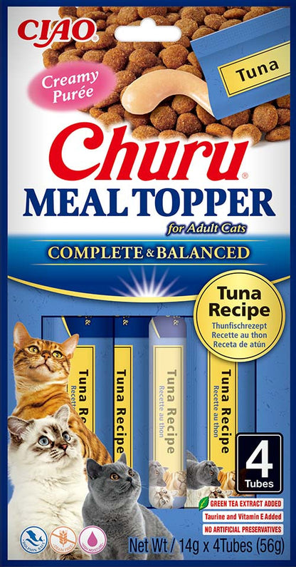INABA CHURU Topping hrana umeda pentru pisici, cu Ton 56g 