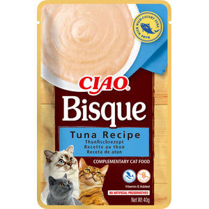INABA CIAO Plic hrana umeda pentru pisici, Piure cu Ton 40g