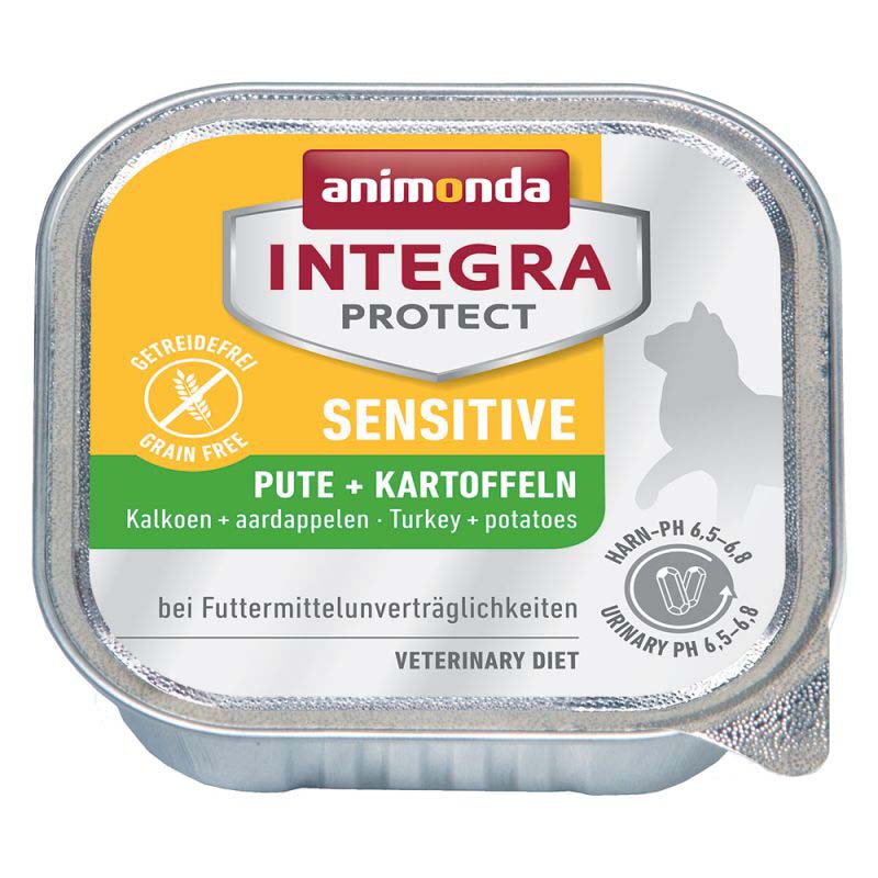 INTEGRA Cat Protect Sensitive, Curcan şi cartofi, 100g