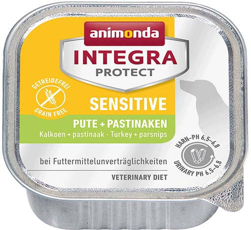 INTEGRA Dog Protect Sensitive, Curcan si pastarnac, 150g