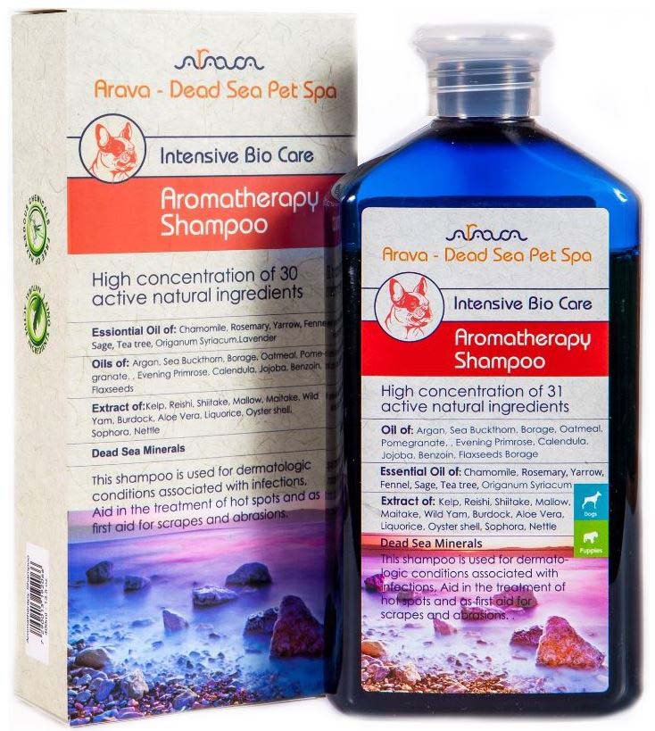 ARAVA Aromatherapy, şampon pentru câini şi căţei, piele sensibilă/iritată 400ml - Maxi-Pet.ro