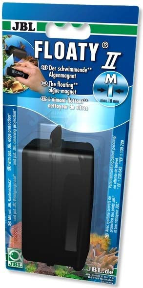 JBL Floaty II M Magnet plutitor pt curatarea geamurilor de 10mm, 9x21x4,5cm