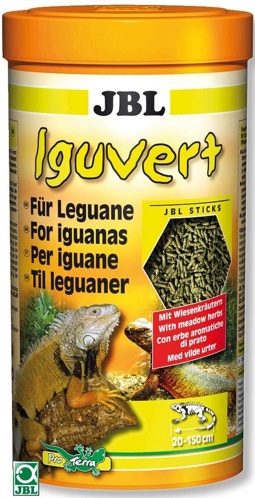 JBL Iguvert - Hrană completă pelete pt iguane şi alte reptile erbivore 250ml - Maxi-Pet.ro