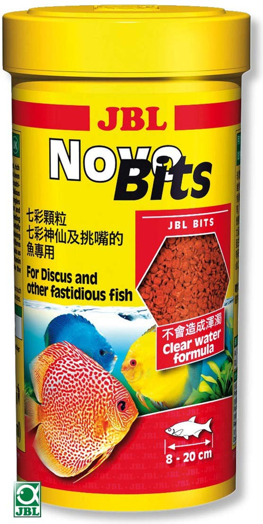 JBL NovoBits Refill 250 ml - Hrană granule pt. discuşi şi alţi peşti mofturoşi - Maxi-Pet.ro
