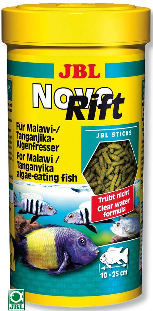 JBL NovoRift - Hrană pelete alge din lacurile Malawi şi Tanganyika 250ml - Maxi-Pet.ro