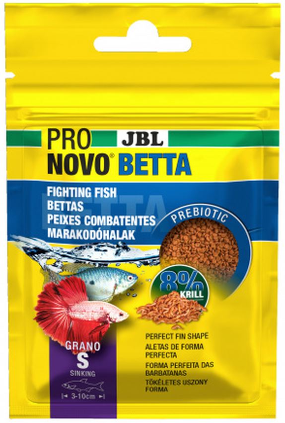 JBL ProNovo Betta Grano, Hrana pentru peşti de acvariu 20ml 