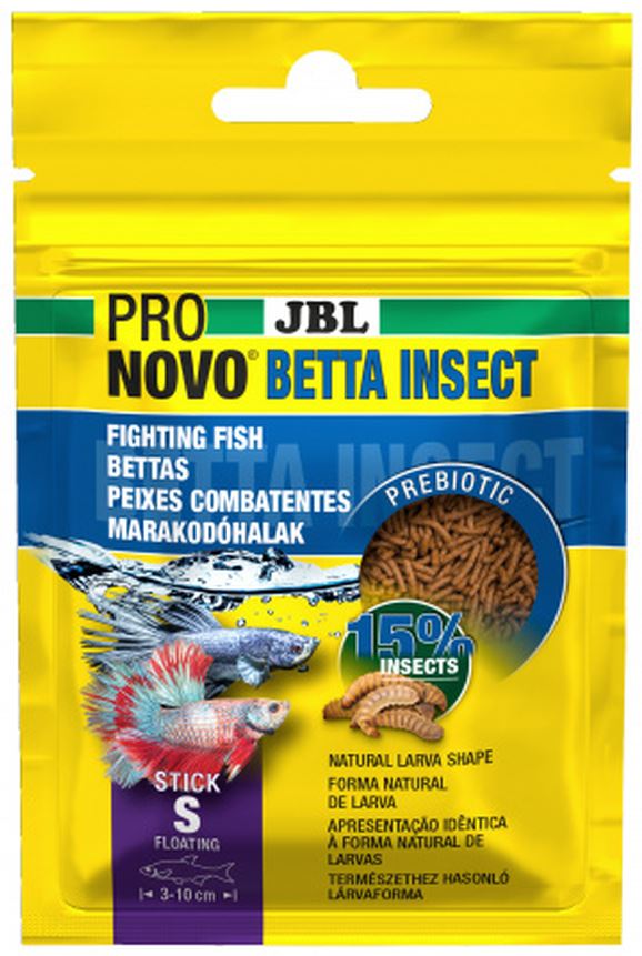 JBL ProNovo Betta Insect Stick S, Hrană pentru peşti de acvariu - Maxi-Pet.ro