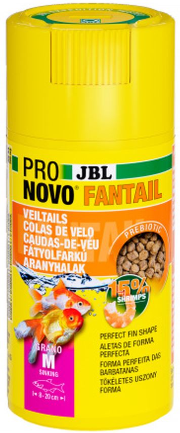 JBL ProNovo Fantail Grano M, Hrana pentru pesti aurii
