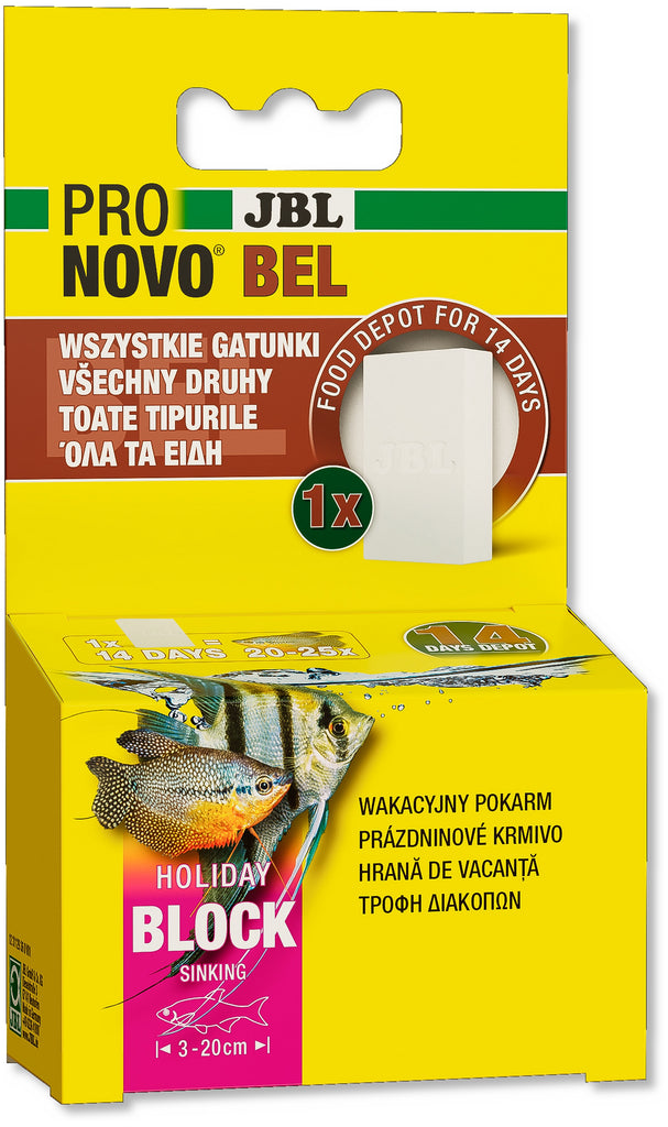 JBL ProNovo Hrana perioada vacantei pentru pestii de acvariu de apa dulce 43g