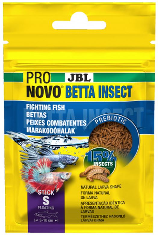 JBL ProNovo Insect Stick S, Hrană pentru peşti de acvariu - Maxi-Pet.ro