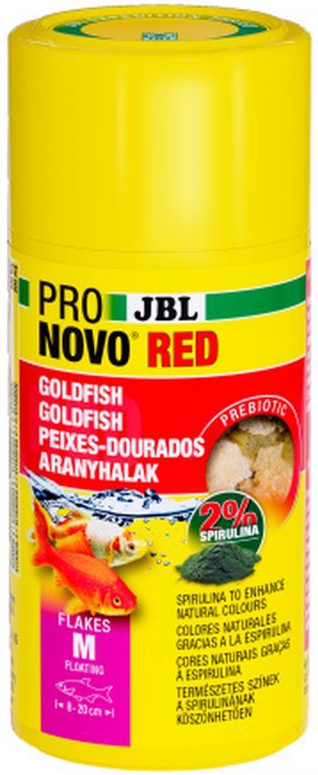 JBL ProNovo Red Flakes M, Hrana pentru peşti aurii