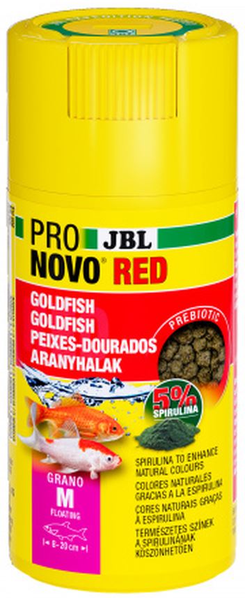 JBL ProNovo Red Grano M, Hrana pentru pesti aurii, 100ml 
