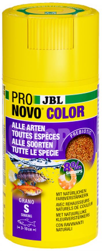 JBL ProNovo S, Hrana pentru intensificarea culorii pestilor de acvariu 100ml