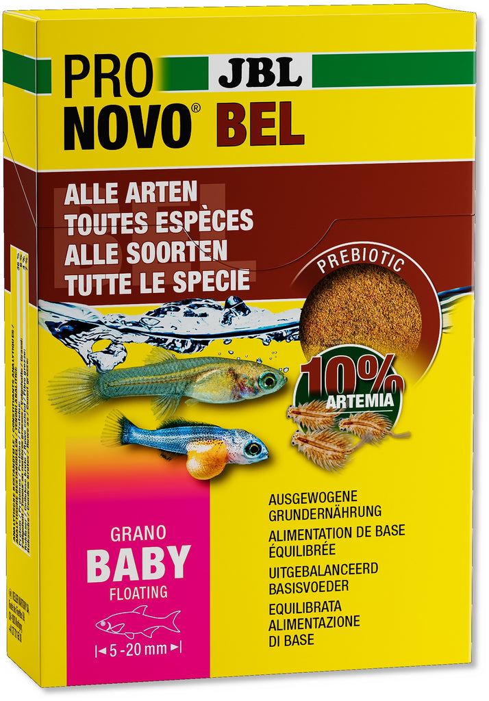 JBL ProNovo Set de hrana granule pentru cresterea puilor de pesti 3 x 10ml