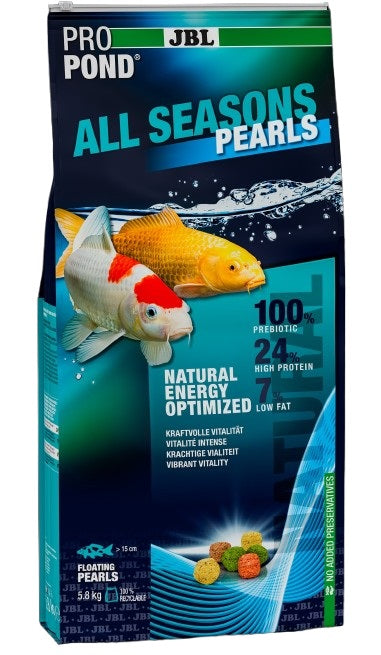 JBL ProPond All Seasons Pearls, Hrana completa pentru pestii de iaz 5,8 kg