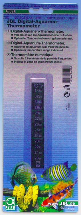 JBL Termometru digital, cu fixare de partea exterioară a acvariului - Maxi-Pet.ro