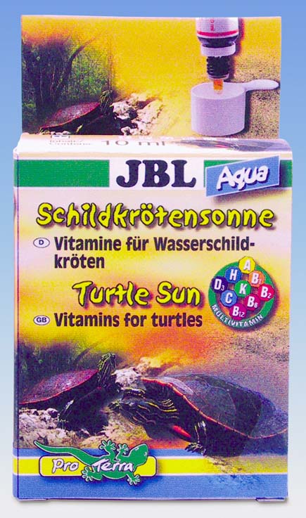 JBL Turtle Sun Aqua - Multivitamine pentru broaşte ţestoase 10ml