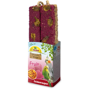 JR FARM Baton proteic cu fructe si viermi de matase 150g