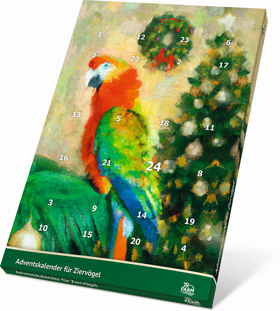 JR FARM Calendar Advent de Craciun - recompensa pentru pasari 360g