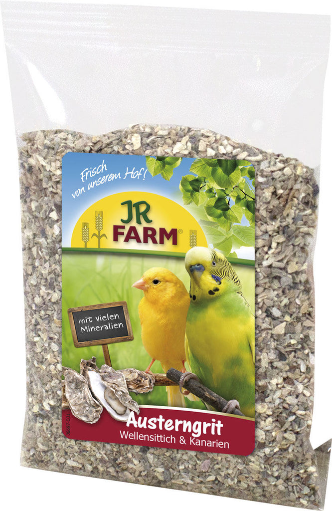 JR FARM Grit scoici, hrană minerală din cochilii de scoici, pentru păsări 30g - Maxi-Pet.ro