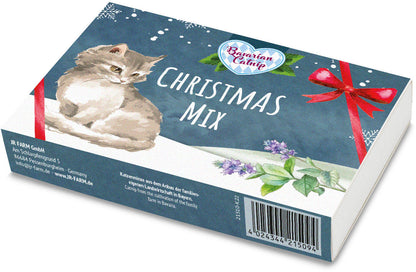 JR FARM Mix Recompense cu iarba pisicii, editie de Craciun 400g